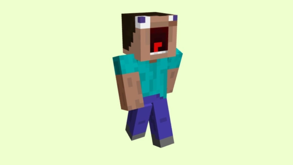 Skin 3D minecraft meme trông cực kỳ sống động và vui nhộn