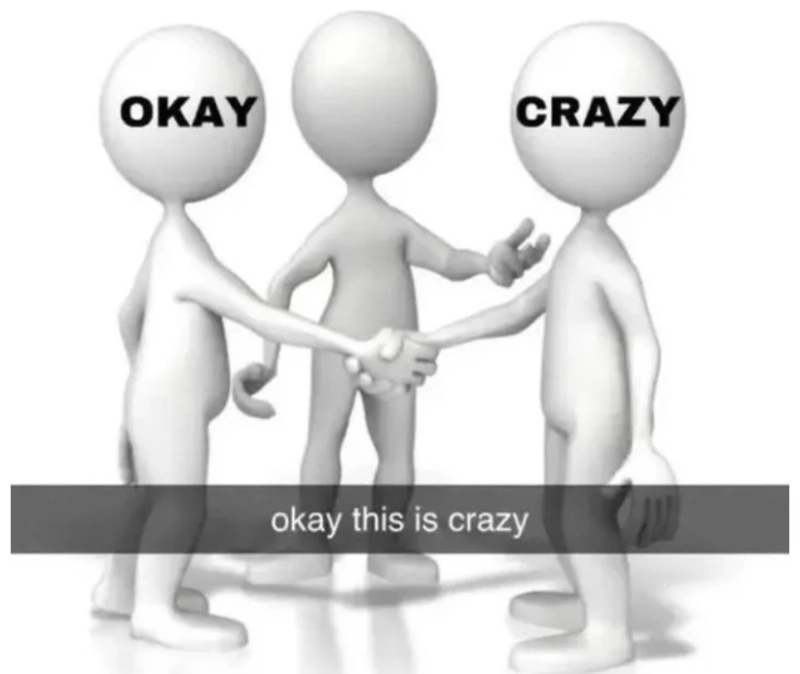 Meme ah ok khi bạn chấp nhận mọi thứ