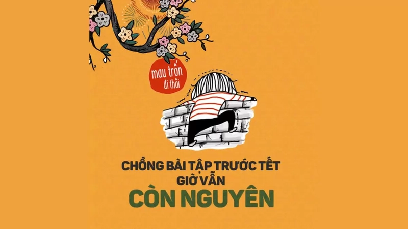 Meme Tết hài hước tạo không khí lễ hội