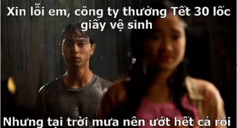 Meme ngày Tết mang lại tiếng cười