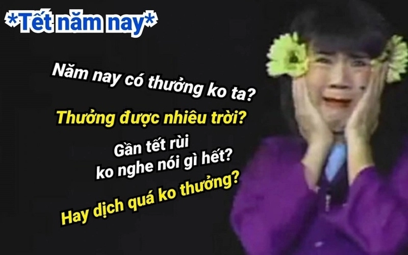 Meme về Tết tạo không khí ấm áp gia đình