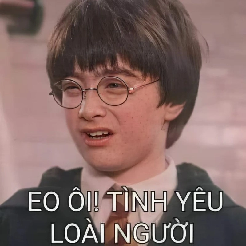 Meme tình yêu to bự gửi thay lời thương