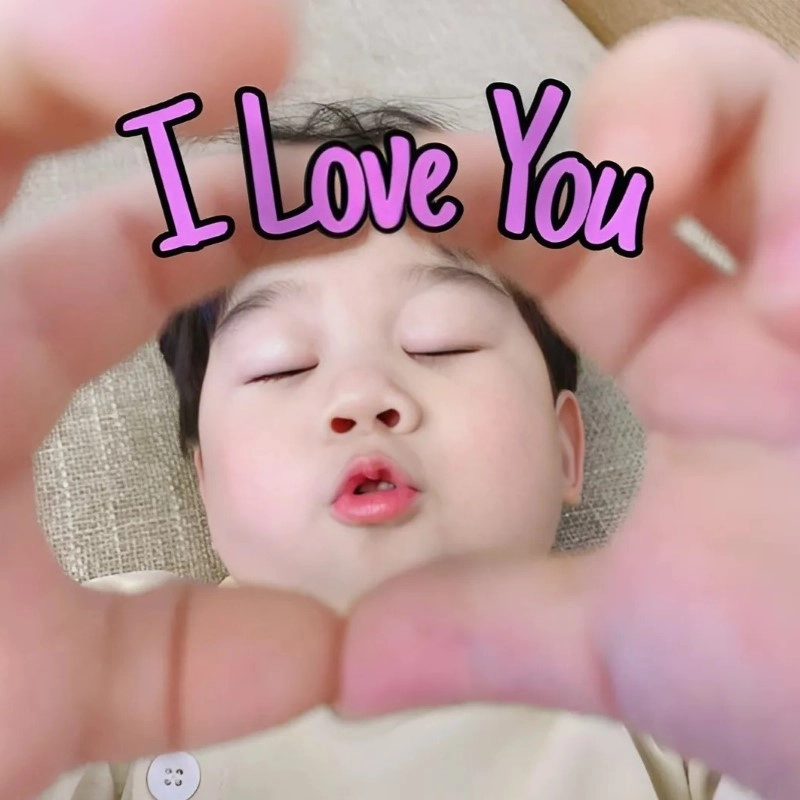 Ảnh meme cute tình yêu khiến tim rung rinh