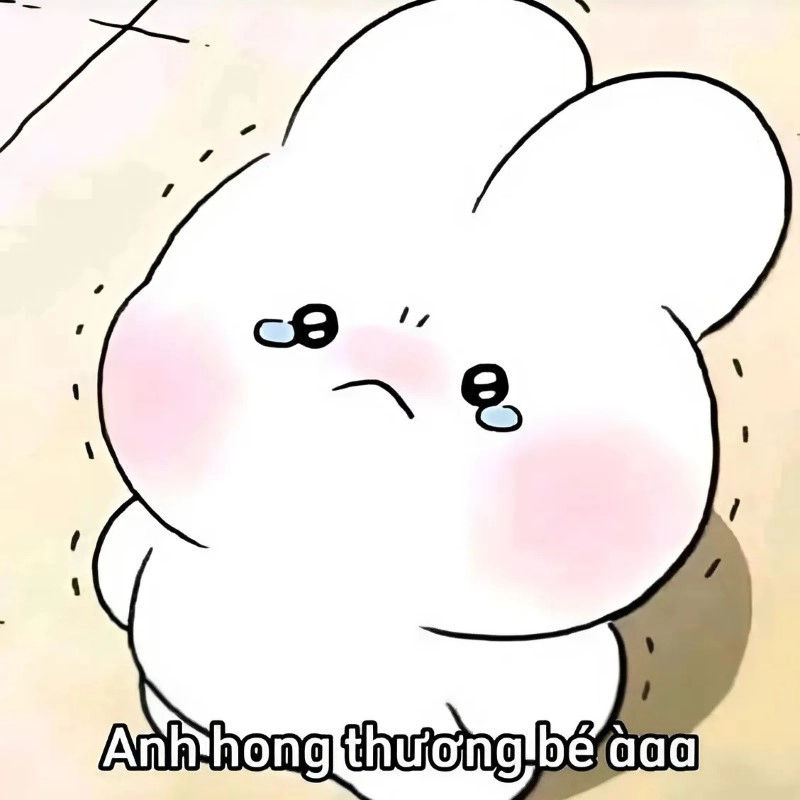 Ảnh meme về tình yêu nhẹ nhàng mà sâu