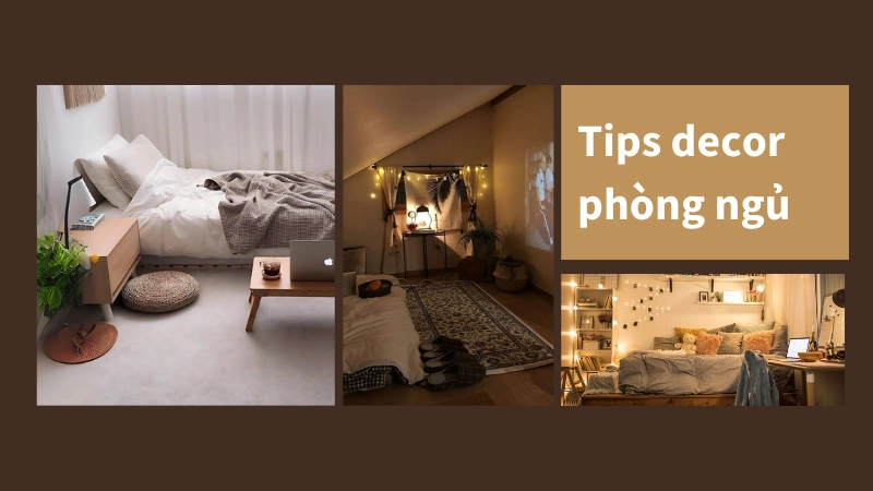 Tips decor phòng ngủ nhỏ tạo vibe chill ngay lập tức